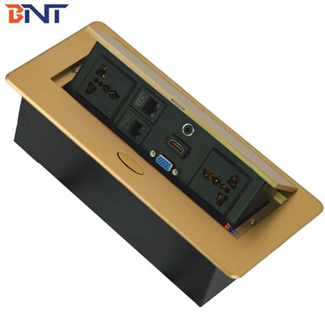 electrical box for conference table|pop up box for table.